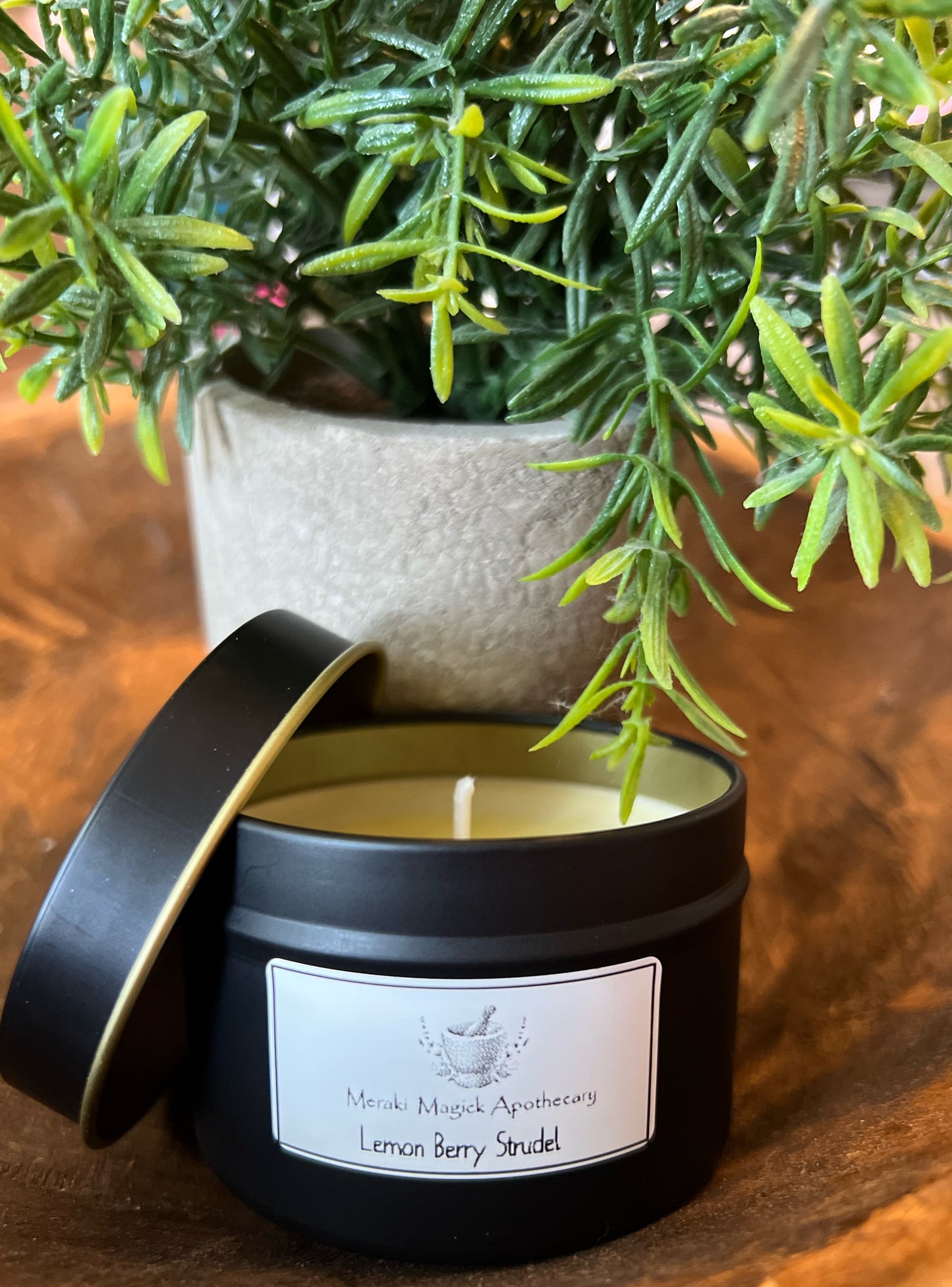 Lemon Berry Strudel | Soy Wax Candle 4oz