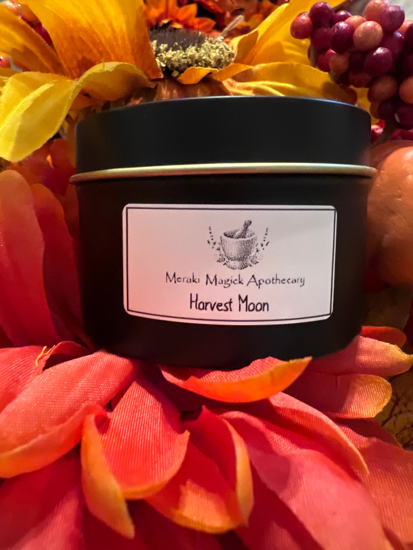 Harvest Moon | Soy Wax Candle 4oz - SALE!