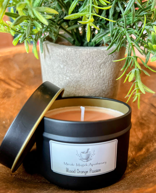 Blood Orange Passion | Soy Wax Candle 4oz