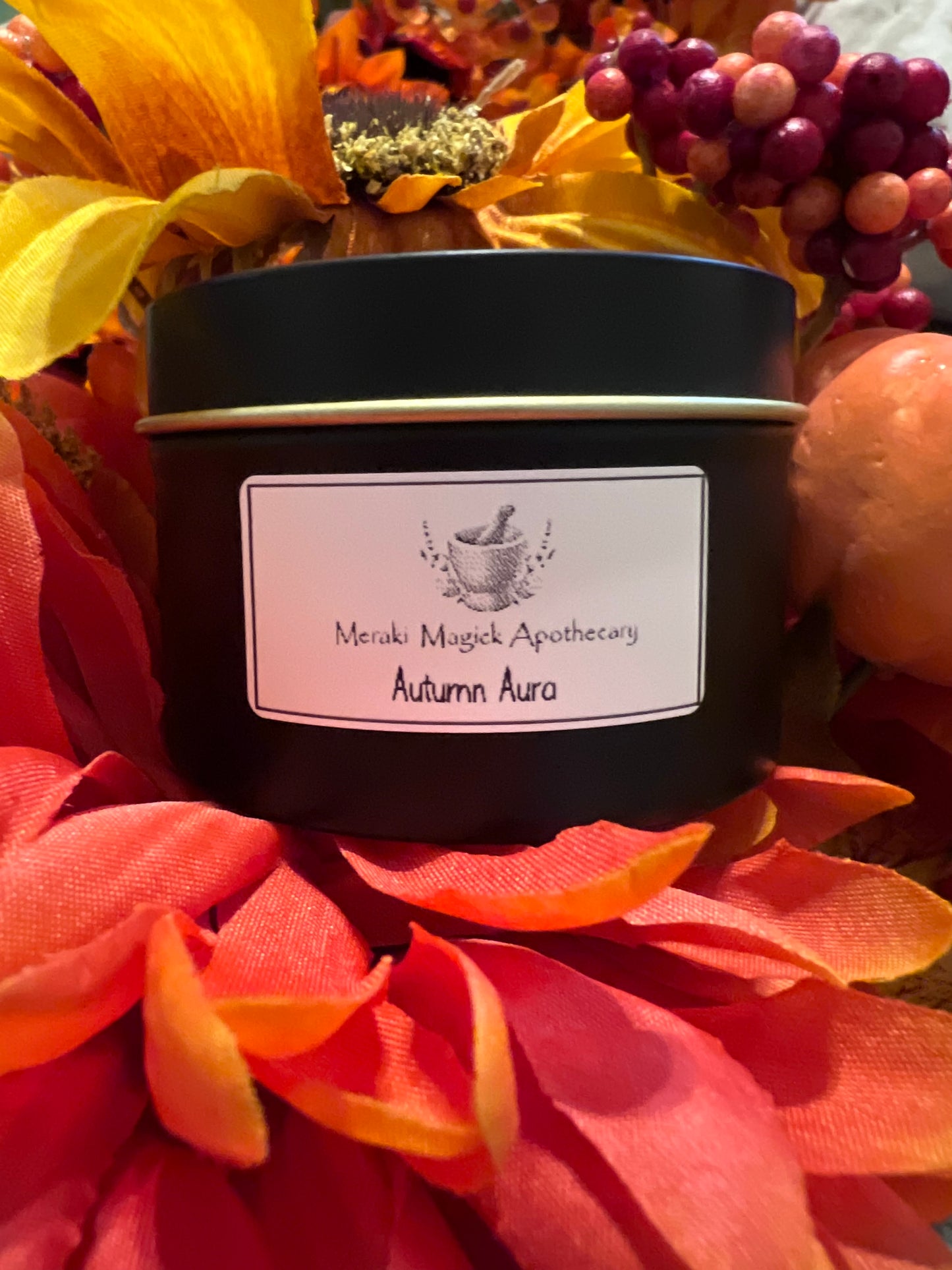 Autumn Aura | Soy Wax Candle 4oz - SALE!