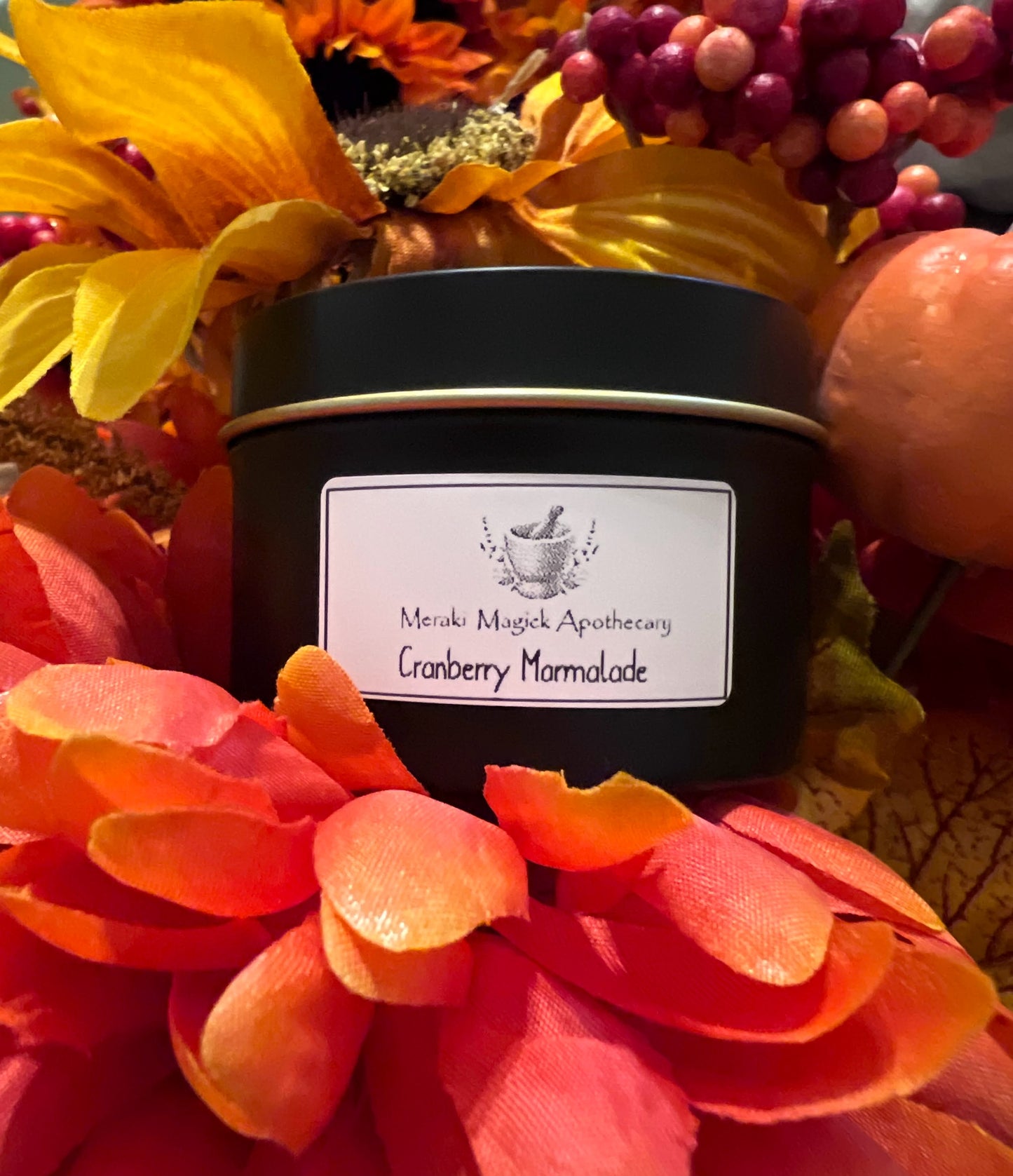 Cranberry Marmalade | Soy Wax Candle 4oz - SALE!