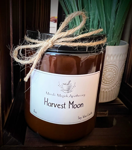 Harvest Moon | Soy Wax Candle 8oz